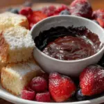 decadent chocolate fondue - featured image
