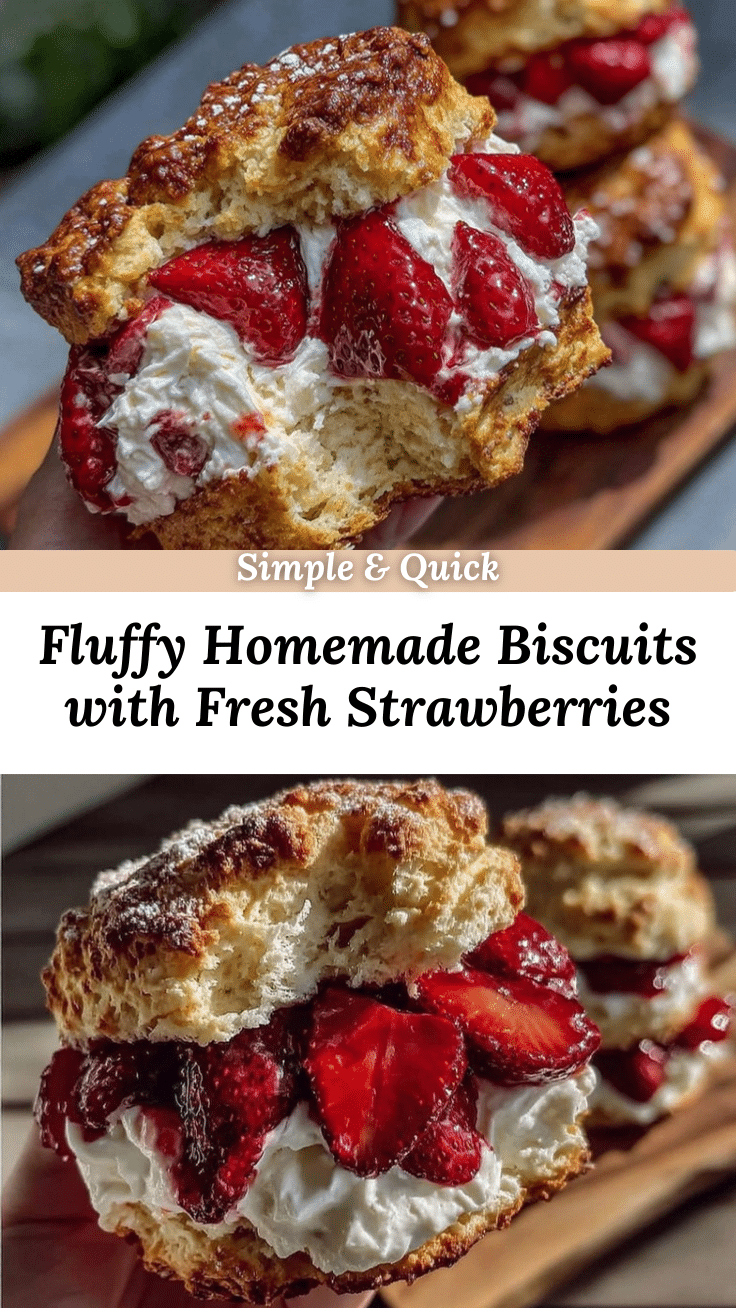 fluffy fresh strawberry shortcake recipe