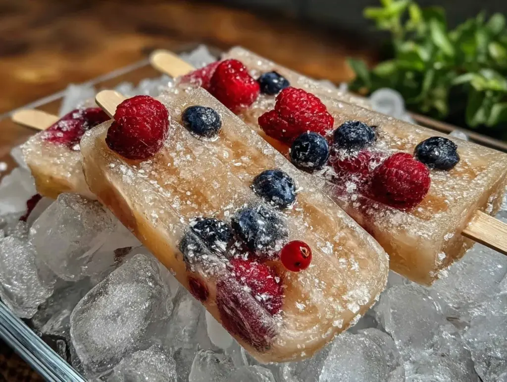 fresh lemonade popsicles - featured image