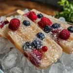 fresh lemonade popsicles - featured image