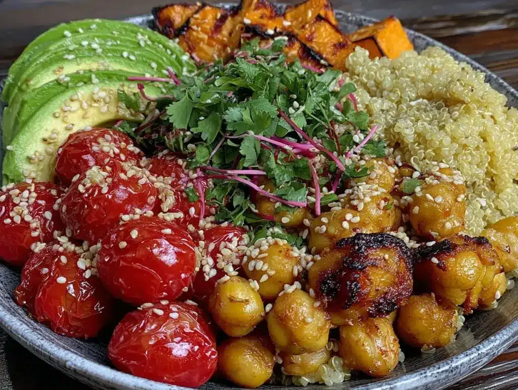 Fresh Quinoa Buddha Bowl - featured image