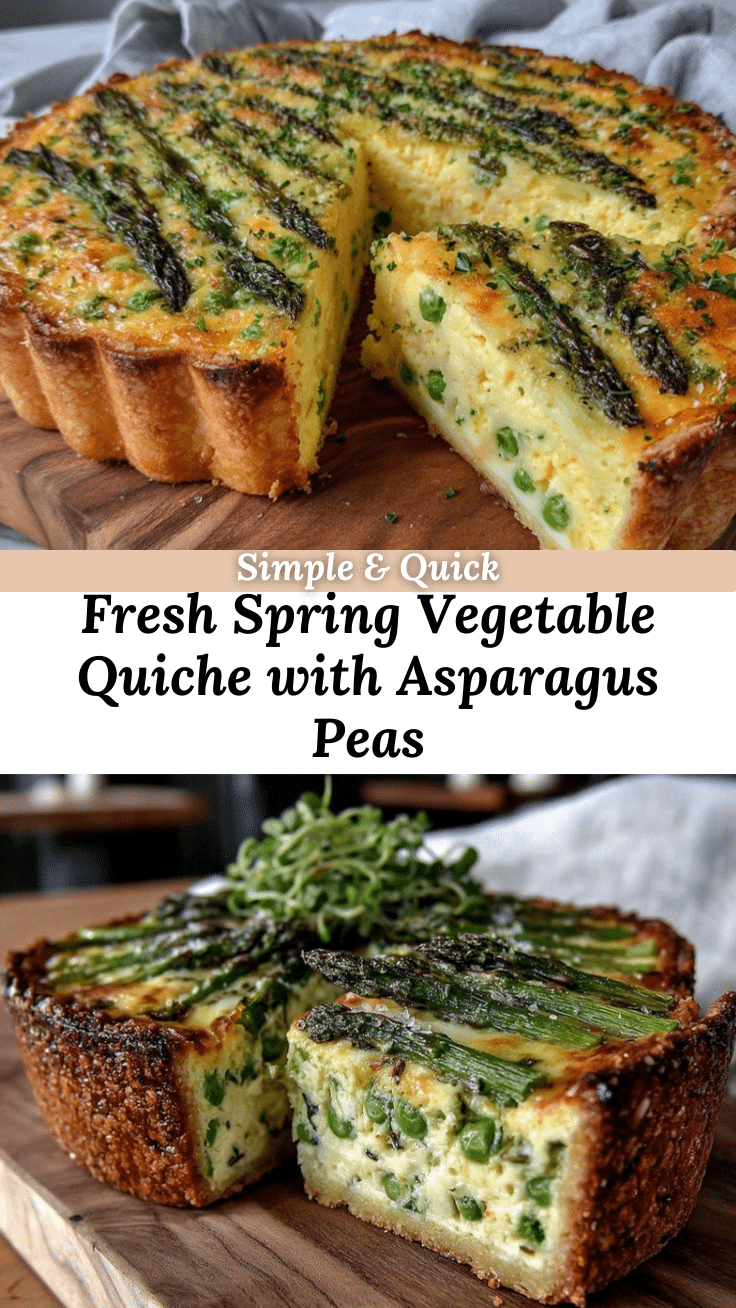 fresh spring vegetable quiche recipe