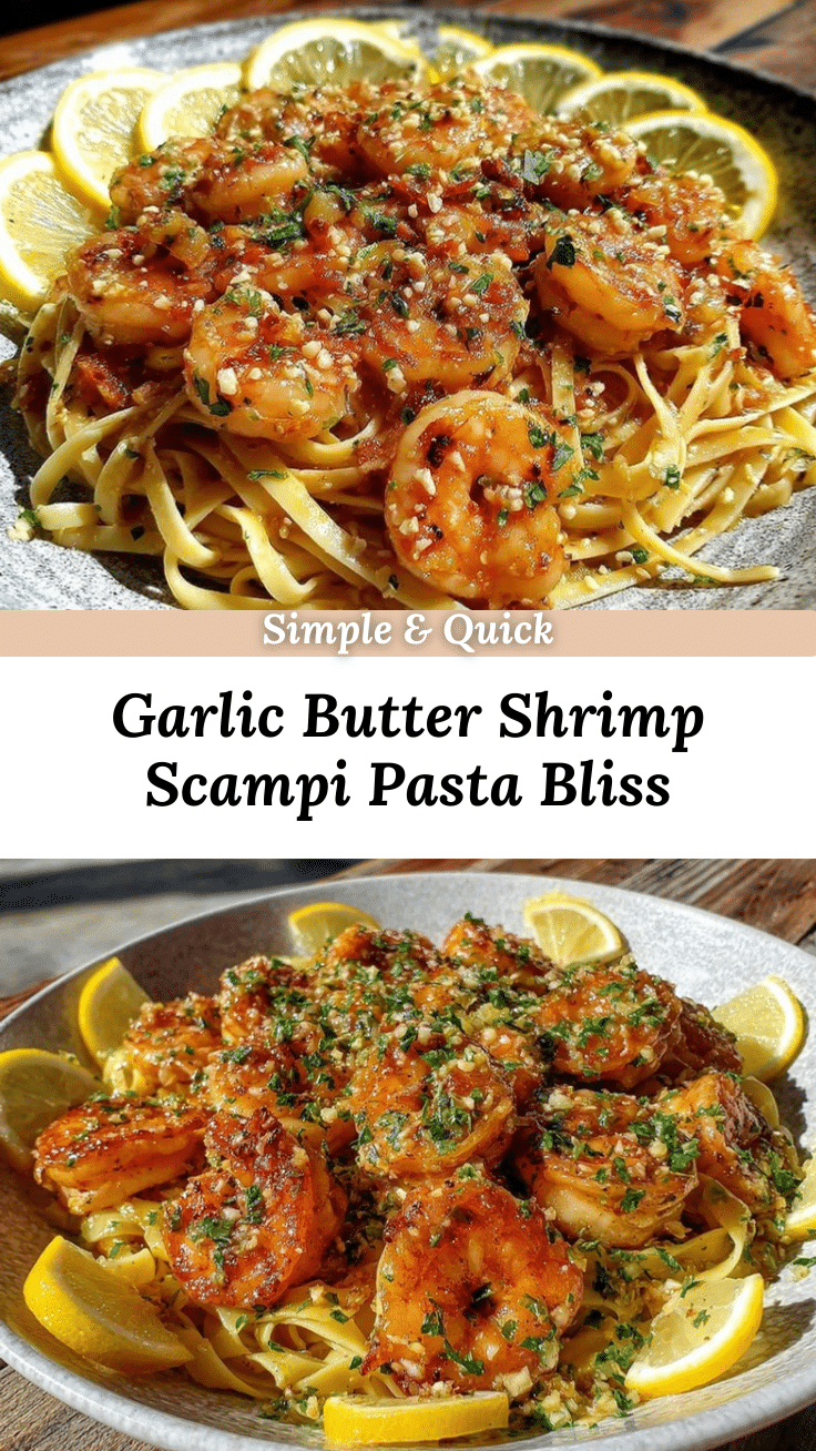 garlic butter shrimp scampi recipe
