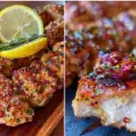 grilled lemon herb chicken skewers - featured image
