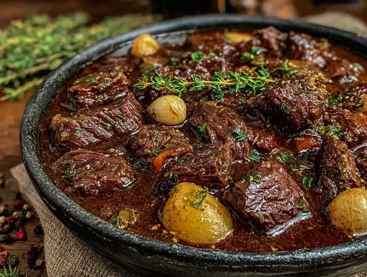 Guinness beef stew preparation steps