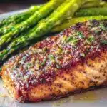 honey dijon glazed salmon - featured image
