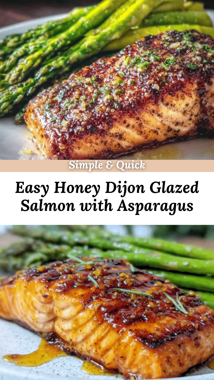 honey dijon glazed salmon recipe