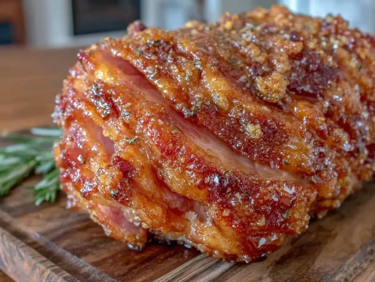 honey glazed spiral ham recipe preparation steps