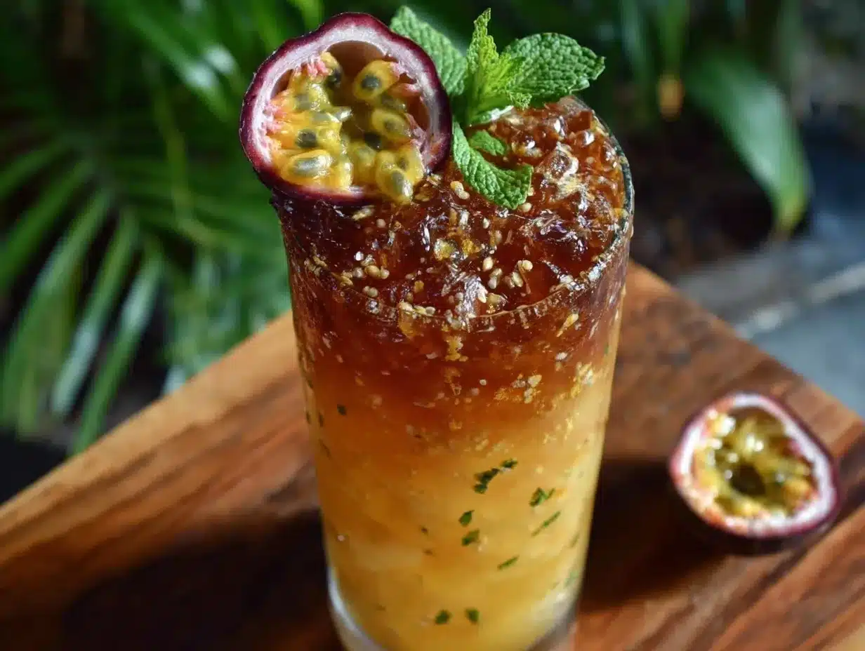Hurricane cocktail recipe preparation steps