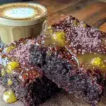 irish coffee chocolate brownies - featured image