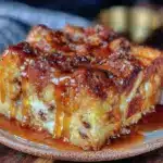 irish whiskey bread pudding - featured image
