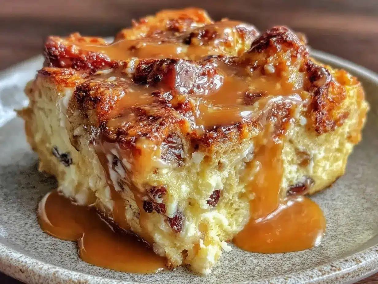 irish whiskey bread pudding preparation steps