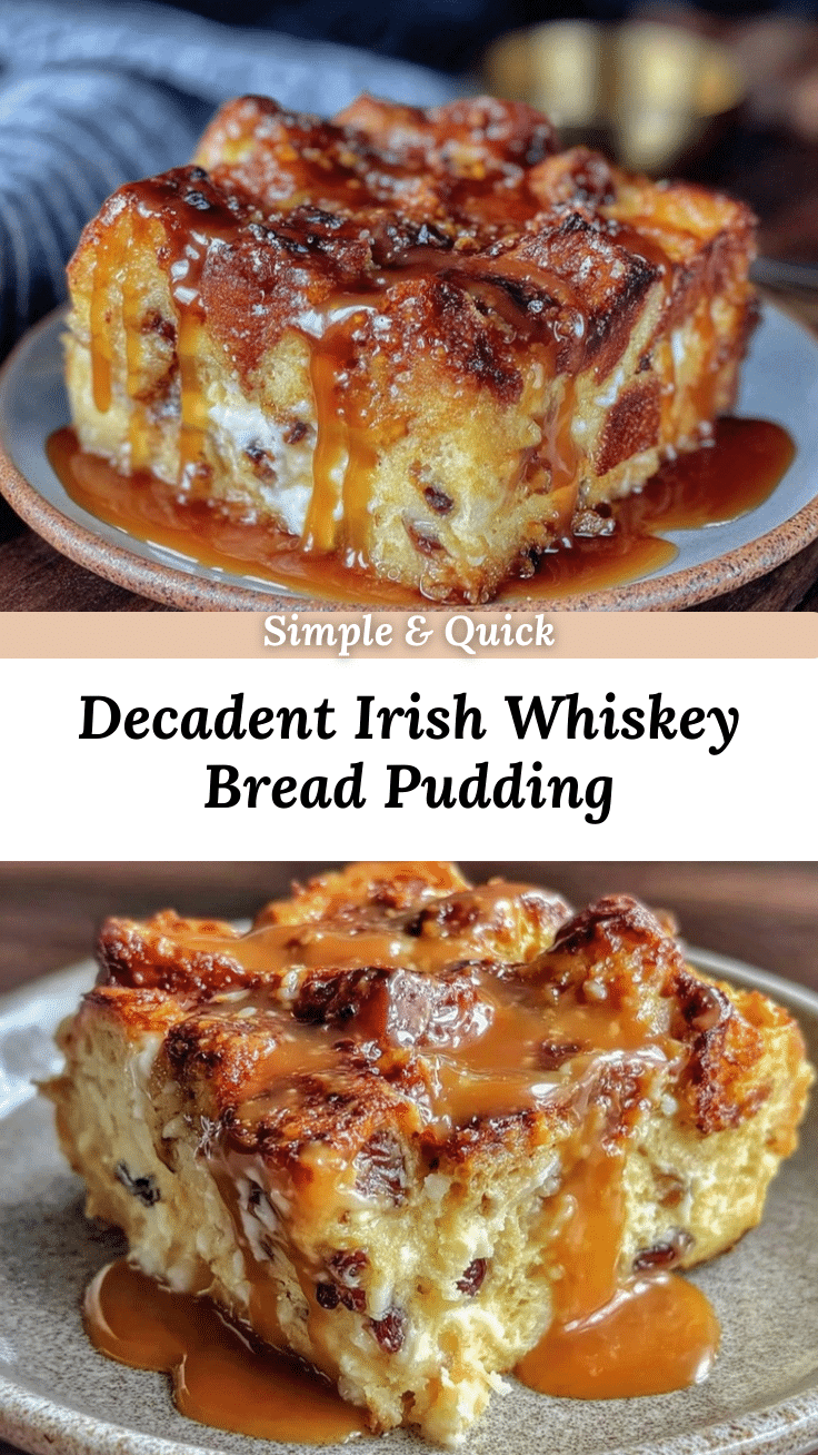 irish whiskey bread pudding recipe