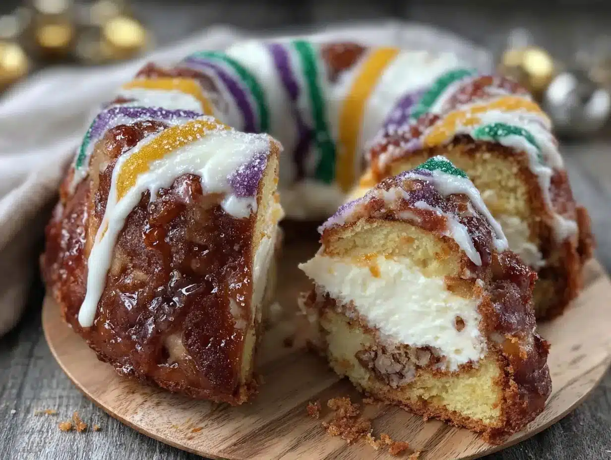 King Cake Recipe preparation steps