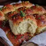 lemon herb butter dinner rolls - featured image