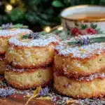 lemon lavender tea cakes - featured image