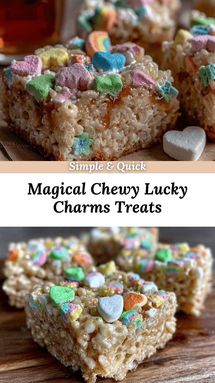Lucky Charms Rice Krispie Treats recipe