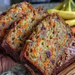 moist homemade carrot cake banana bread - featured image