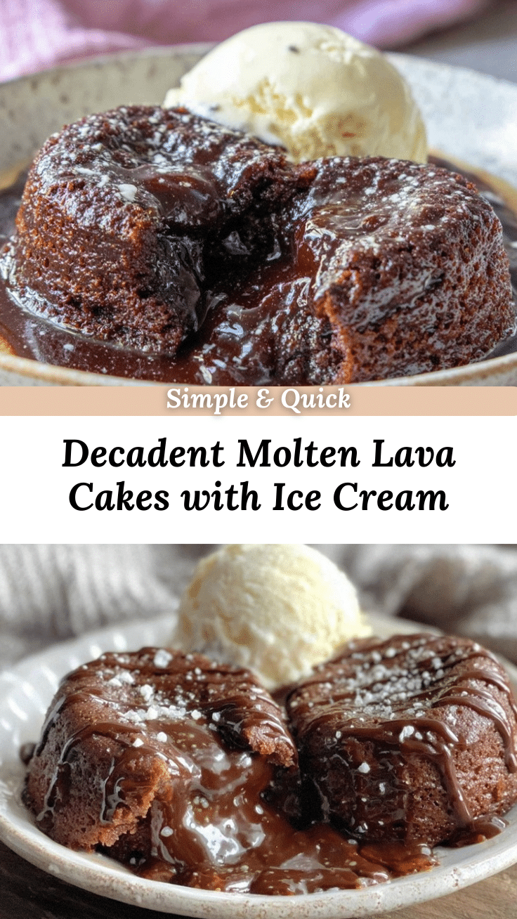 molten lava cakes recipe