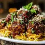 one-pot spaghetti and meatballs recipe - featured image