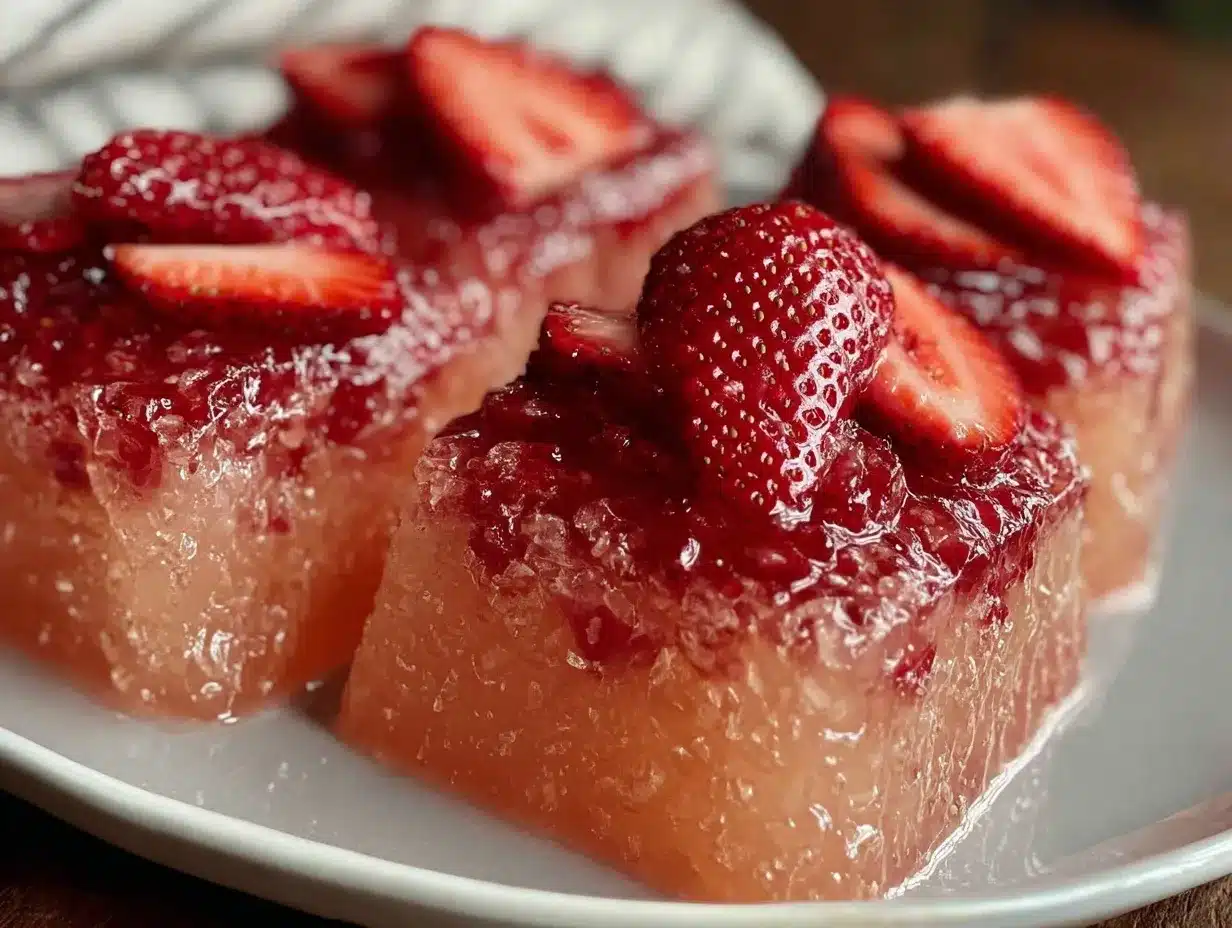 pink champagne jello shots preparation steps