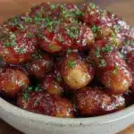 slow cooker bbq little smokies - featured image