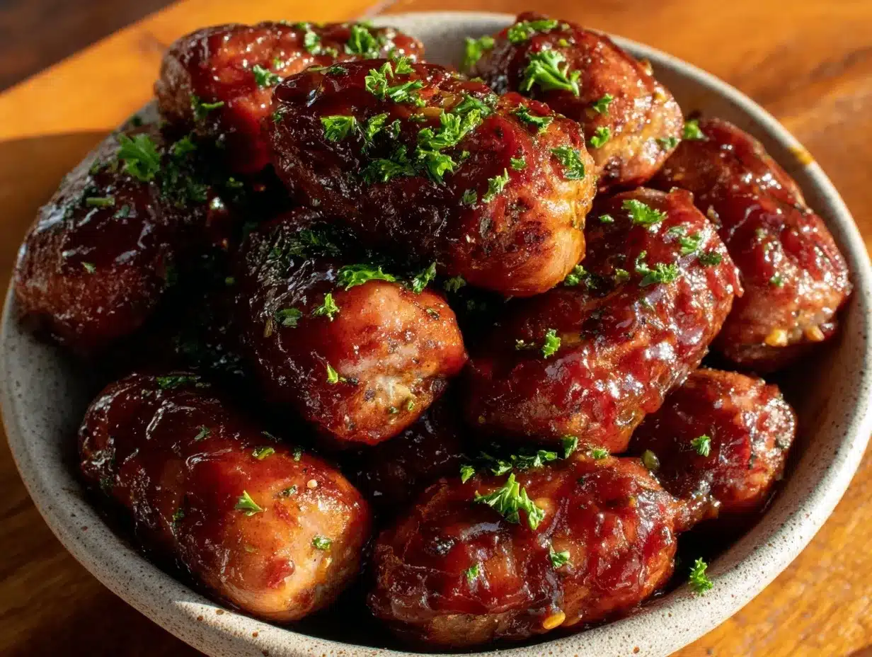 slow cooker bbq little smokies preparation steps