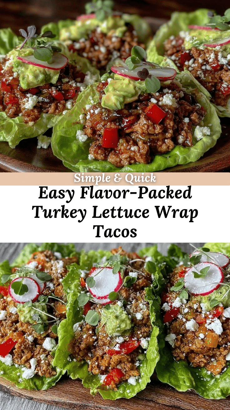 turkey lettuce wrap tacos recipe