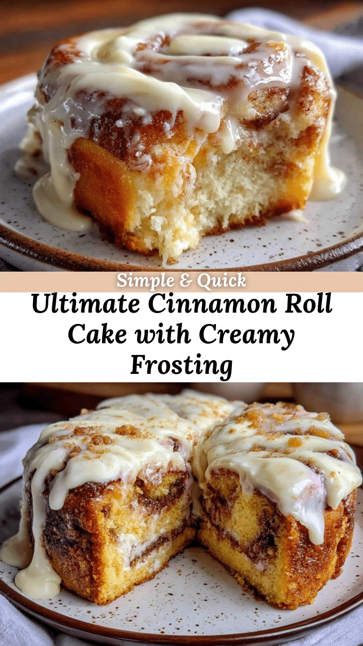 ultimate cinnamon roll cake recipe recipe