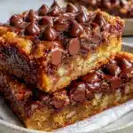 banana bread brookies - featured image