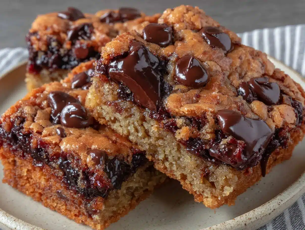 banana bread brookies preparation steps
