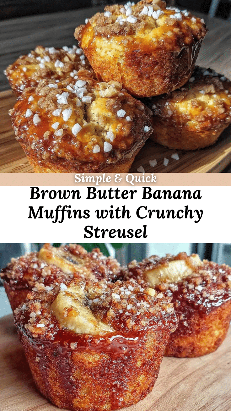 brown butter banana bread muffins recipe