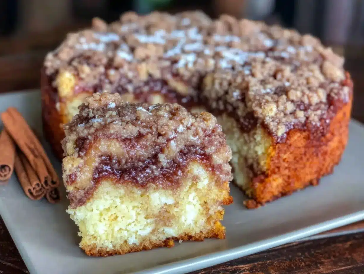 brown butter streusel coffee cake preparation steps