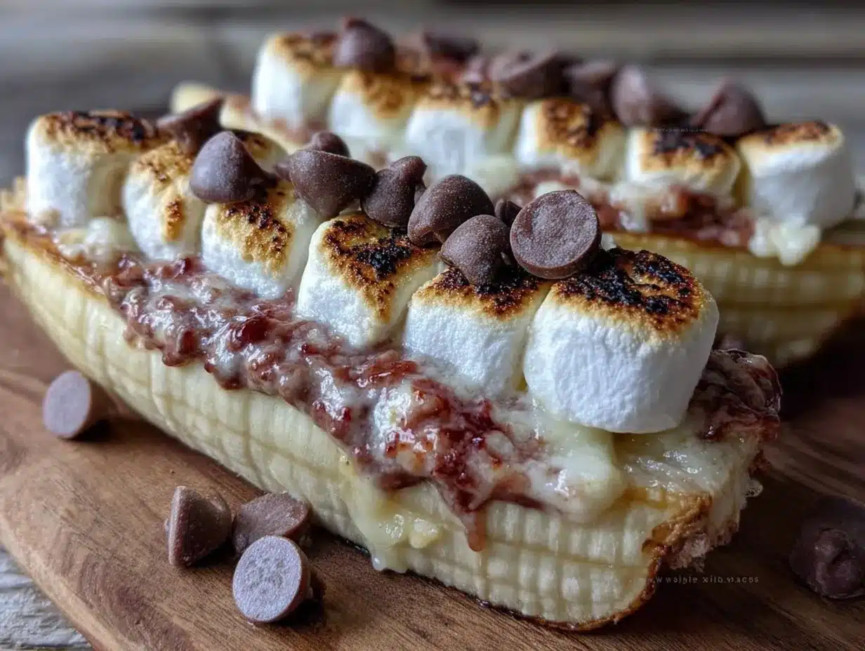 campfire banana boats preparation steps