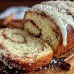 cozy cinnamon roll bread - featured image