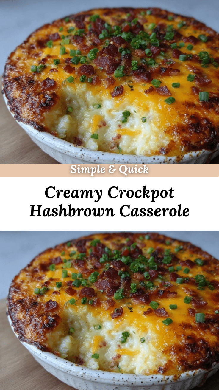 cozy crockpot hashbrown casserole recipe