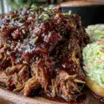 cozy crockpot pulled pork - featured image
