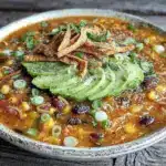 creamy crockpot chicken tortilla soup - featured image
