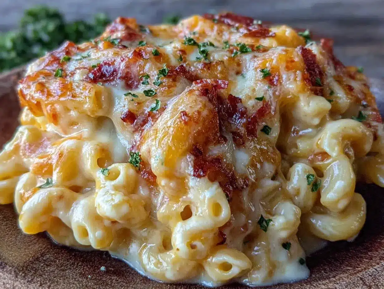creamy crockpot mac and cheese preparation steps