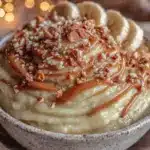 creamy frozen banana nice cream - featured image