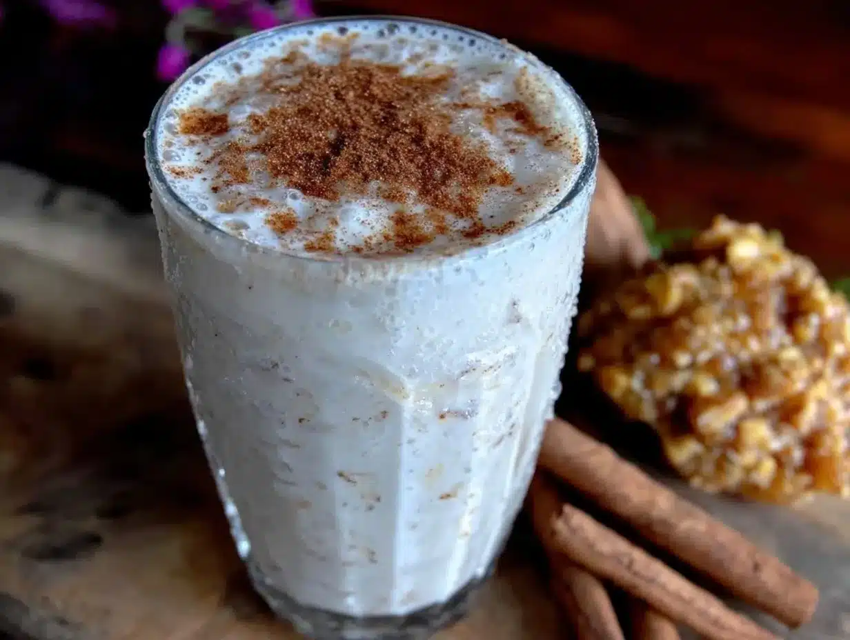 creamy homemade horchata preparation steps