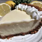 creamy lemonade pie - featured image
