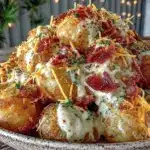 creamy loaded potato salad - featured image