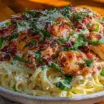 creamy marry me chicken pasta - featured image
