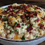 creamy slow cooker white chicken chili - featured image