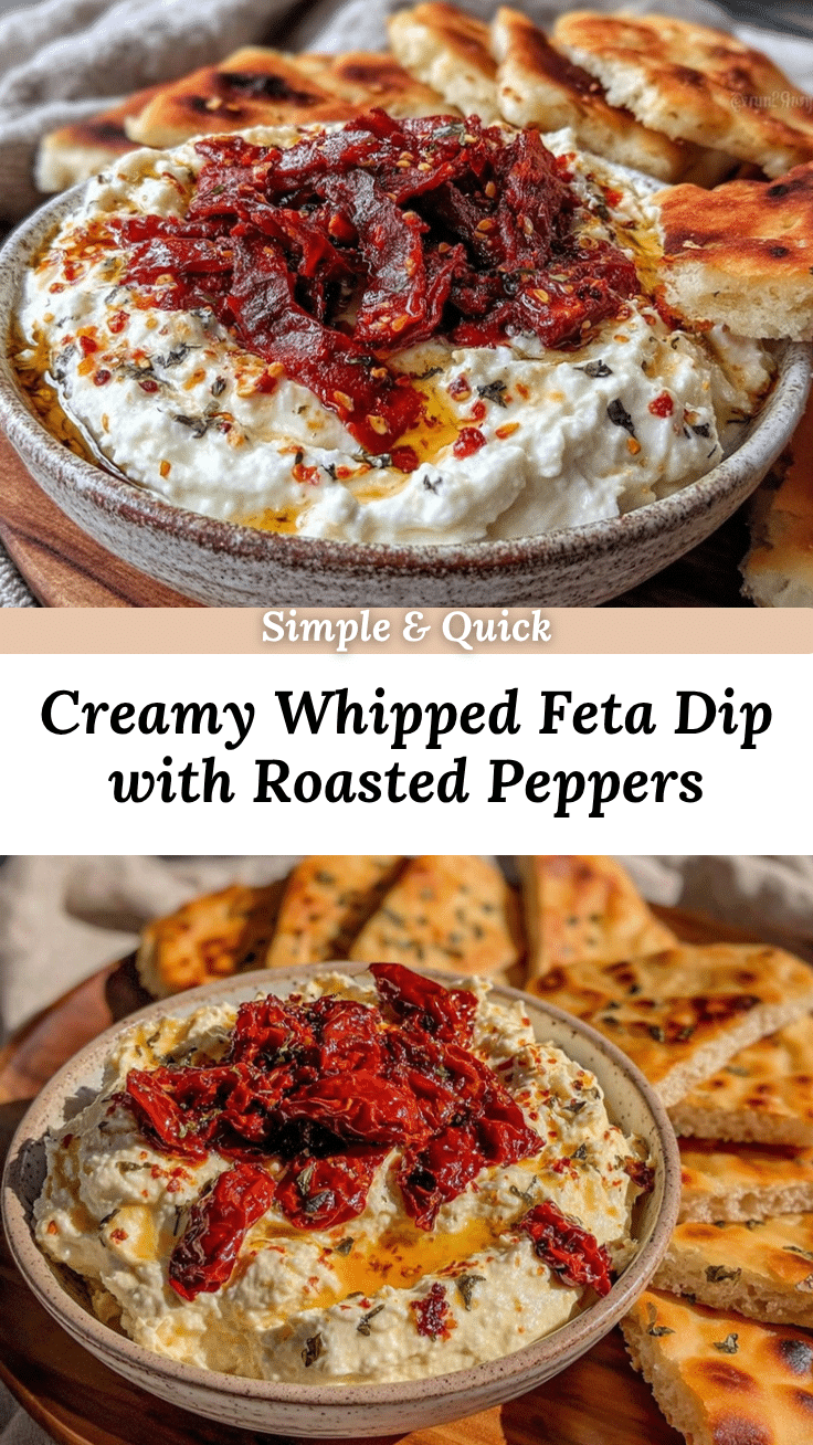 creamy whipped feta dip recipe