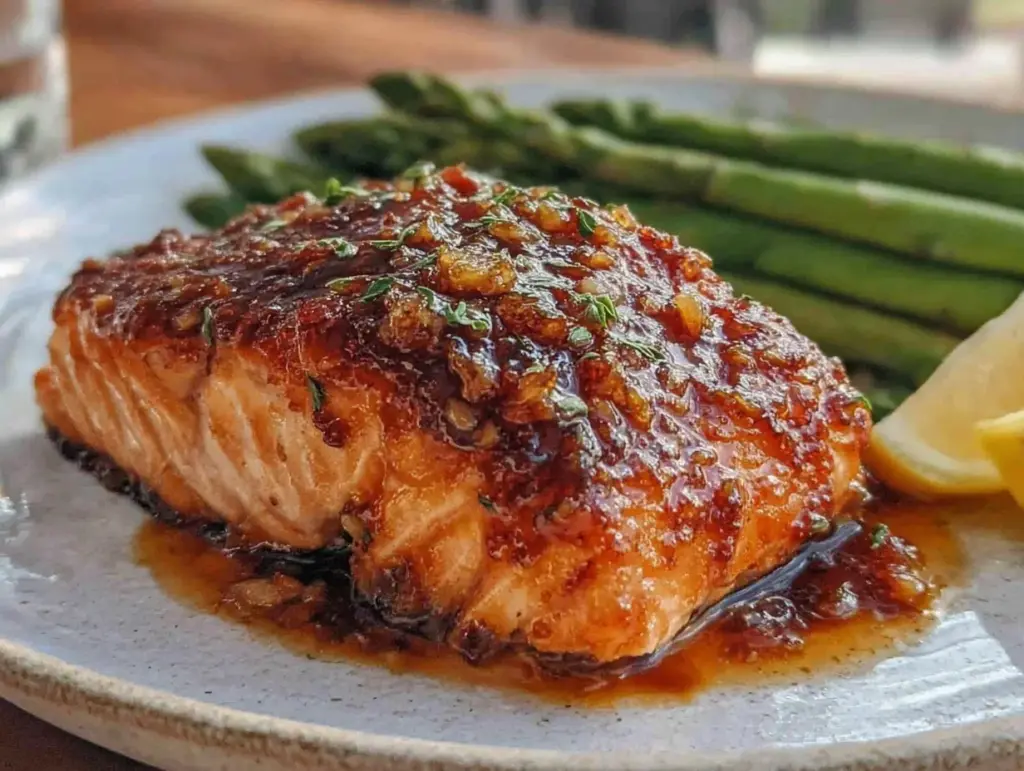 crispy air fryer salmon - featured image