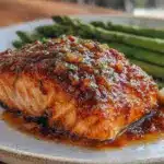 crispy air fryer salmon - featured image