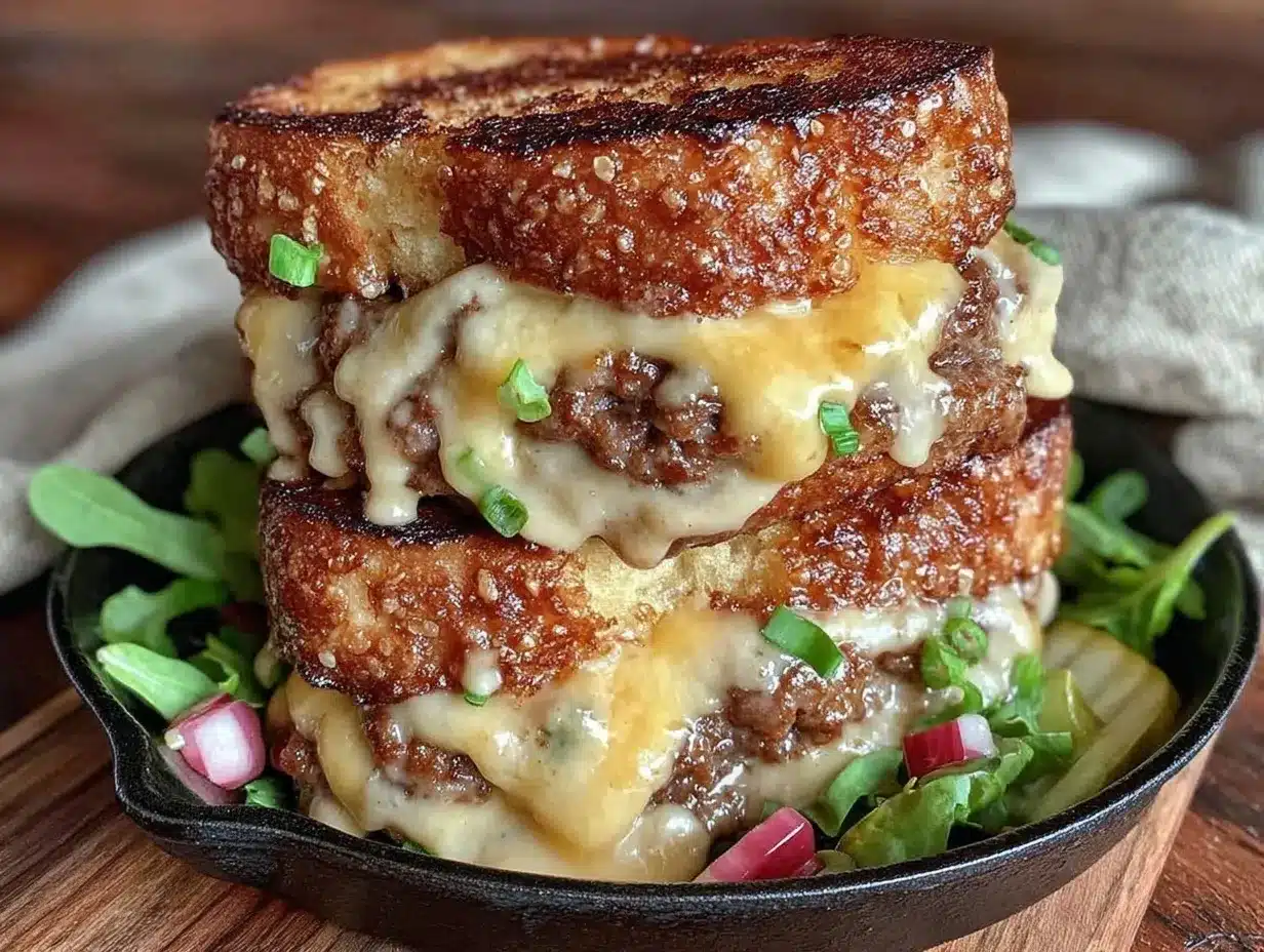 crispy cast iron smash burgers preparation steps