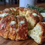 crispy pull-apart garlic bread - featured image